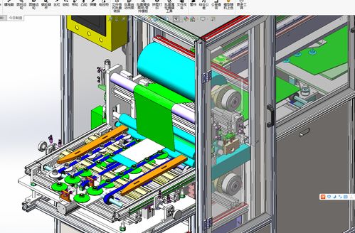 基于SolidWorks2017的自动覆膜设备设计 含3D模型与BOM清单